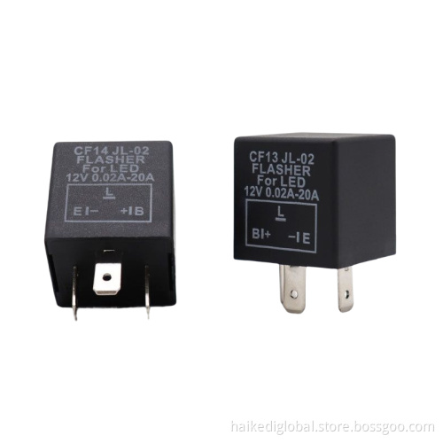 Motorcycle tripod universal flash relay